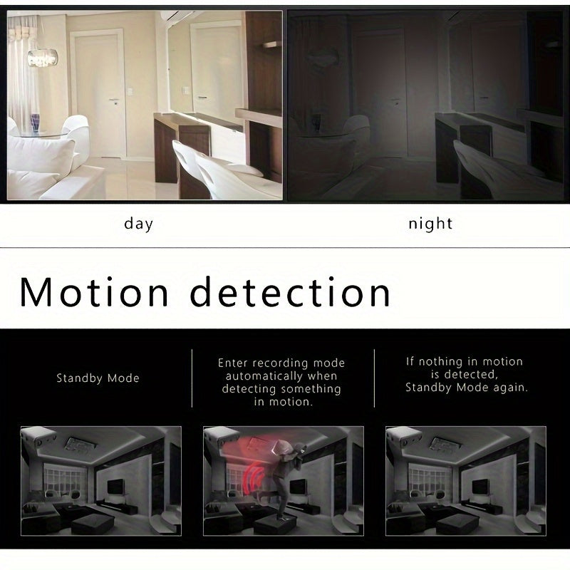 Mini Camera, Full HD Mini Camera, Security Protection Night Vision Cam